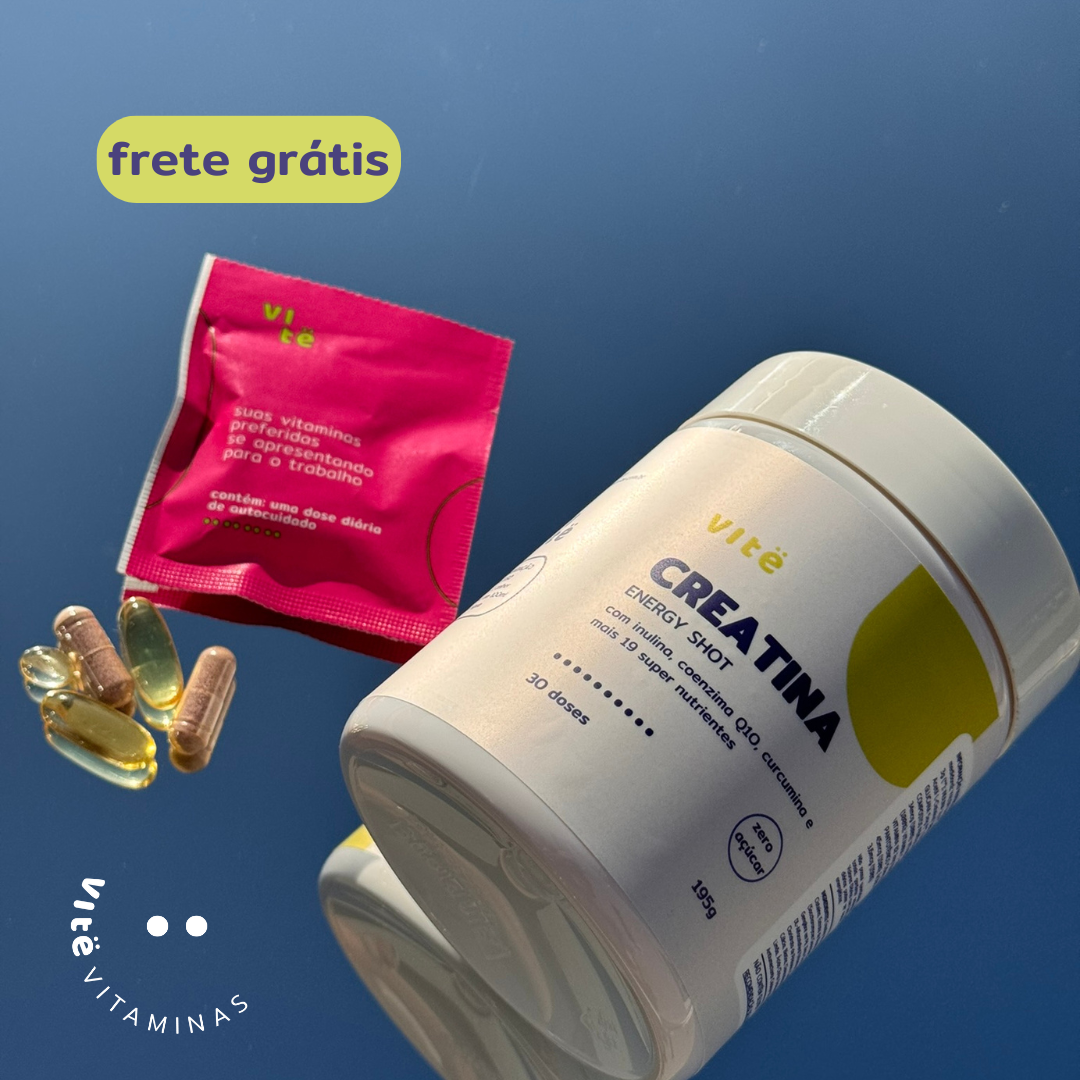 Creatina Energy Shot + Emagrecimento Saudável
