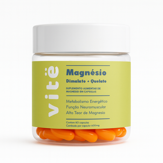 Magnésio Quelato + Dimalato
