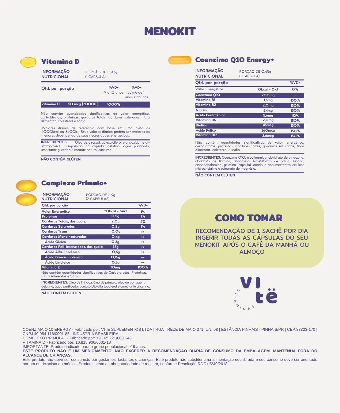 MenoKit - Adeus Menopausa