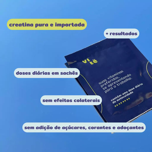 Creatina Monohidratada em Sachês