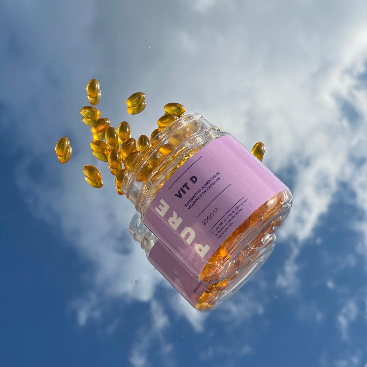 Vitamina D 2000UI - 120 cápsulas