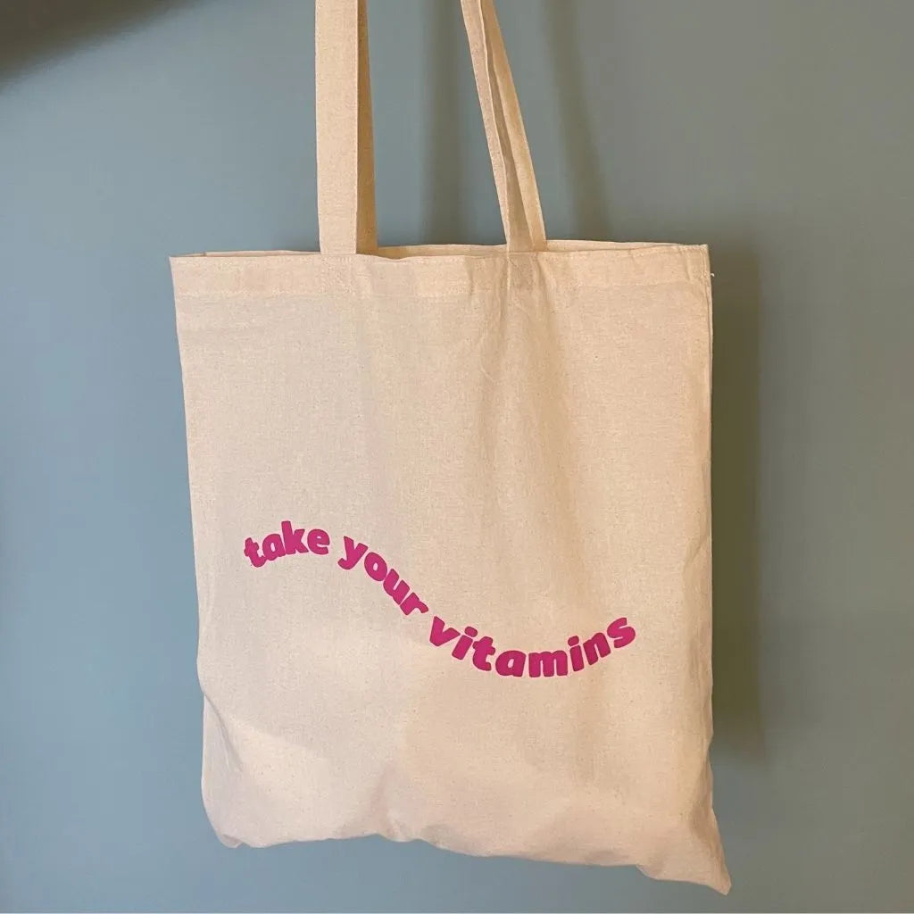 ecobag vitê - take your vitamins