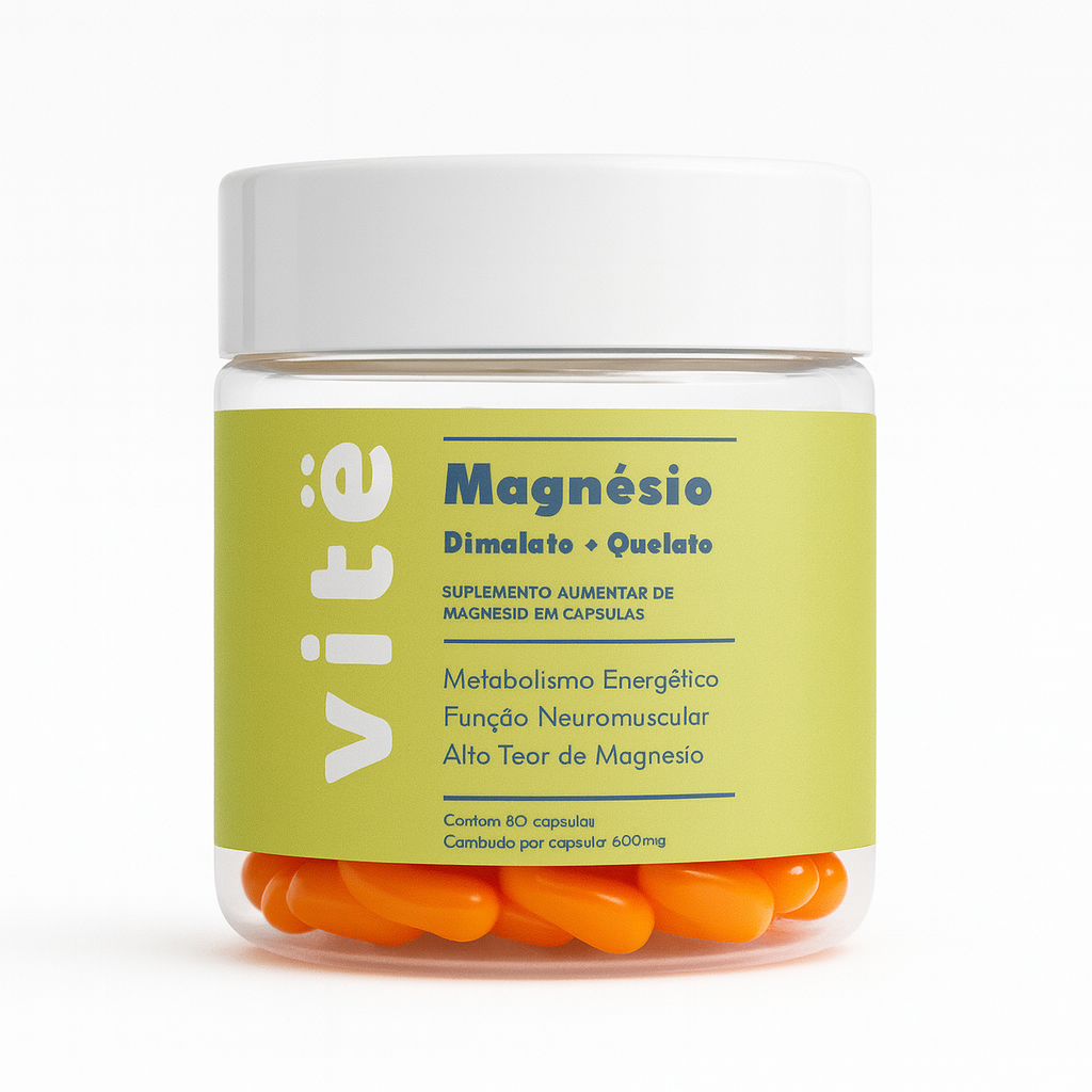 Magnésio Quelato + Dimalato