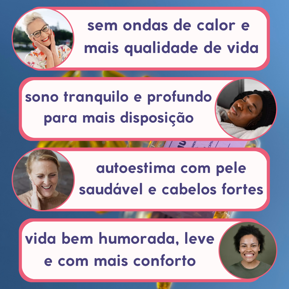 PURE Prímula+ Borragem e Linhaça - 60 cápsulas