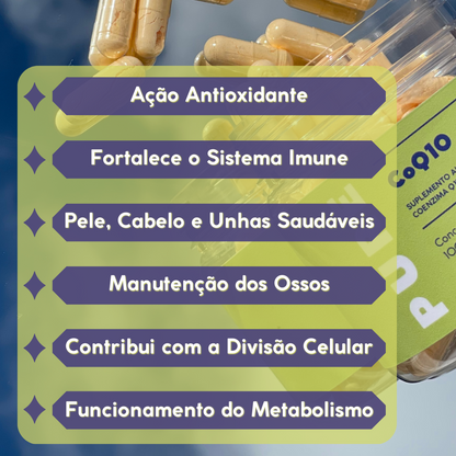 Coenzima Q10 100mg - 60 cápsulas