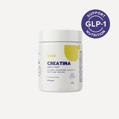 CreaShot - Shot Matinal com Creatina em Pote