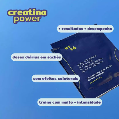 Creatina Power com Beta-Alanina e CoQ1O