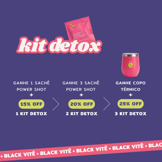Kit Detox com @nutrimarijordan